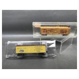 Blatz & Santa Fe Route Beer Train Cars N Gauge