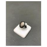 Tested Sterling Silver Vintage Locket Ring
