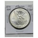 1oz .999 Fine Silver Mexican Coin
