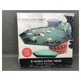 Protocol 8-sided Poker Table
