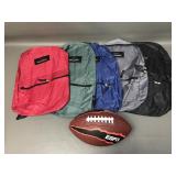 Espn Football & Kids Sized Trailmaker Back Packs