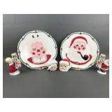 Santa & Mrs. Claus Themed Decorative Plates & More