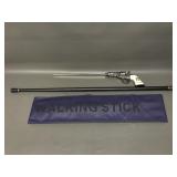 Metal Novelty Walking Cane 'wild Bill Hickok'