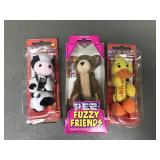 Vtg 2000 Pez 'fuzzy Friends' & More