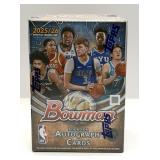Sealed 2025/26 Bowman Basketball Trading Cards