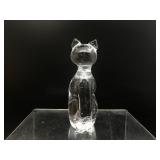 Vtg Murano Glass Cat Figurine