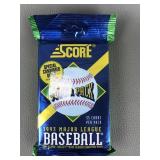 Sealed Score 1993 Mlb Cards