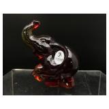 Fenton Ruby Red Amberina Elephant