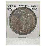 1884o Morgan Silver Dollar