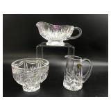 Waterford Crystal Sauce Boat, Small Pitcher