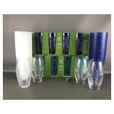 Libbey Football Glasses And Plasticware