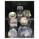 Laser Etched Card Suits Paperweight & More