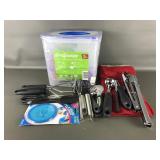 Snapware 26pc Set, Lot Of Kitchen Utensils & More