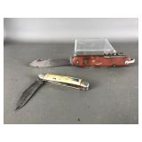 1920s Pradel scout France pocket knife & more