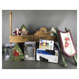 Nicholas Express Holiday Wagon & Holiday Decor