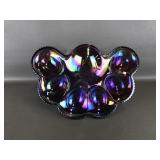 Vintage Indiana Glass Company Carnival Egg Plate