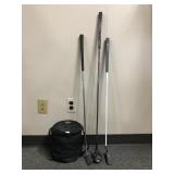 Left-handed golf clubs & Callaway Golf Cart Cooler