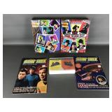 Vtg Dick Tracy Puzzles, Star Trek Sticker Books &