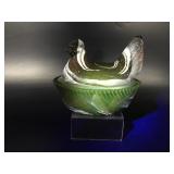 Manganese Glow Vtg Westmoreland Glass Purple Swirl