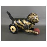 Vtg 1930s Louis Marx & Co. tin litho cat