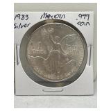 1oz .999 Mexican Silver Coin