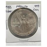 1oz .999 Mexican Silver Coin