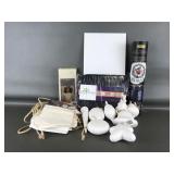 Ceramic Paintable Ornaments, Canvas Bags & Craft