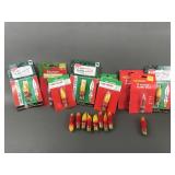 Vintage Noma Flicker Flame Christmas Bulbs