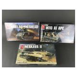 Vtg Amt Tank Model Kits