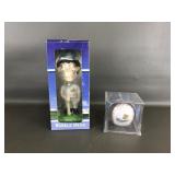 Vtg Microsoft Windows Xp Baseball + Bobble Head