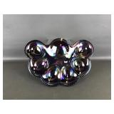 Vintage Indiana Glass Company Carnival Egg Plate