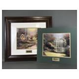 Thomas Kinkade Everett's Cottage Framed Art Print