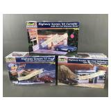 Vtg Revell Highway Scenes - Cars Only