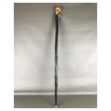 St Patrick Handcrafted In Ireland Wood Cane