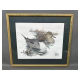 Framed & Signed Larry Hayden Waterfowl Print