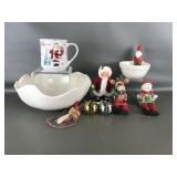 Ceramic Ruffle Bowl, Annalee Doll & More Christmas