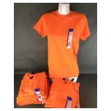 Small Bright Orange Heavy Cotton Tshirts