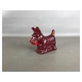 Mosser Schnauzer Dog Glass Figurine