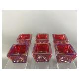 Vintage Carnival Glass Salt Cellars