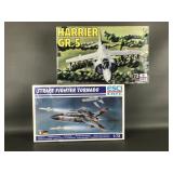 Vtg Esci Ertl Harrier Gr 5 & Strike Fighter Models