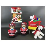 Vtg Plastic Snoopy Coin Bank&more