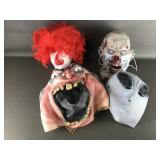 Vintage Latex Halloween Masks