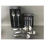 Ralph Lauren Equestrian Salad Serving Spoons