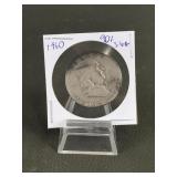 United States 1960 Franklin Half Dollar Coin
