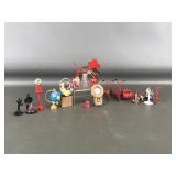 Metal&wooden Miniatures Gramophone & More
