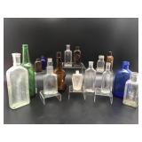 Antique & Vintage Glass Liniment & Medicine Bottle