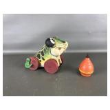 1950s Vtg Fisher-price Jolly Jumper Frog & More