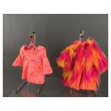 Vintage Mattel Barbie Francie Wild Bunch Coat And
