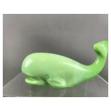 Fenton Chameleon Glass Art Slag Whale