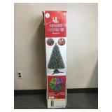 Vintage 48in Fiber Optic Christmas Tree